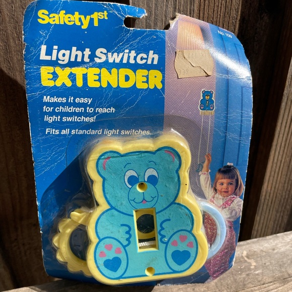 safety first Other Vintage Safety First Light Switch Extender Poshmark